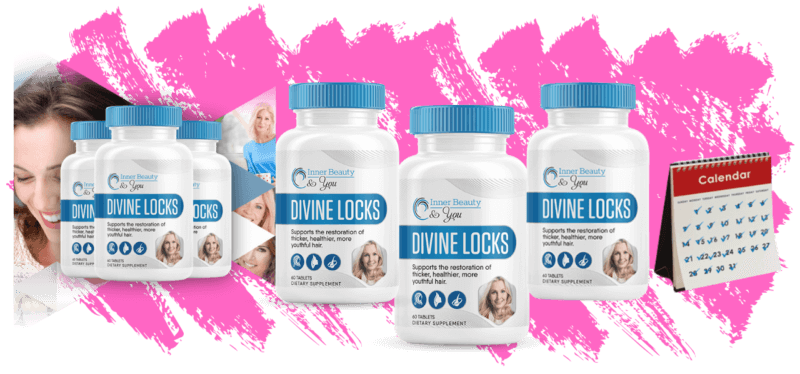 Divine Locks healthy hair supplement